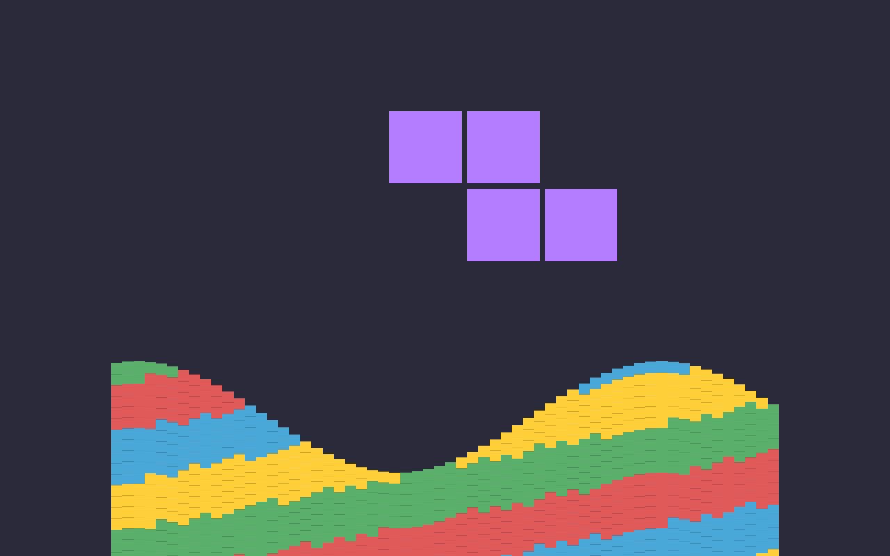 Artwork from Sand Blocks