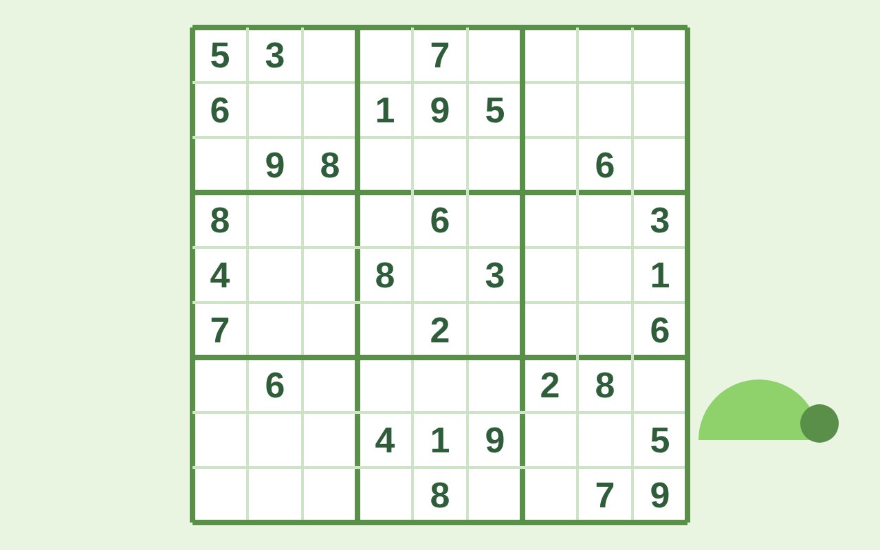 Artwork from Sudoku Garden